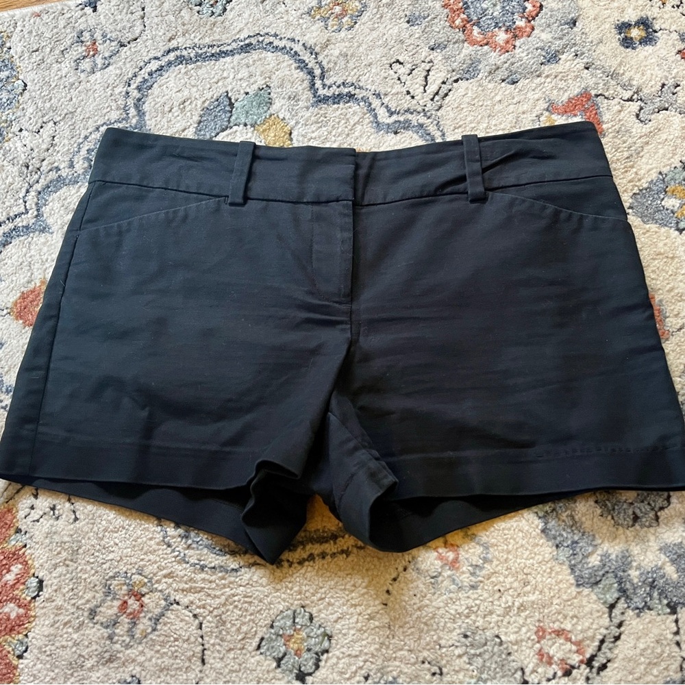 Ann Taylor Black High Waist Shorts